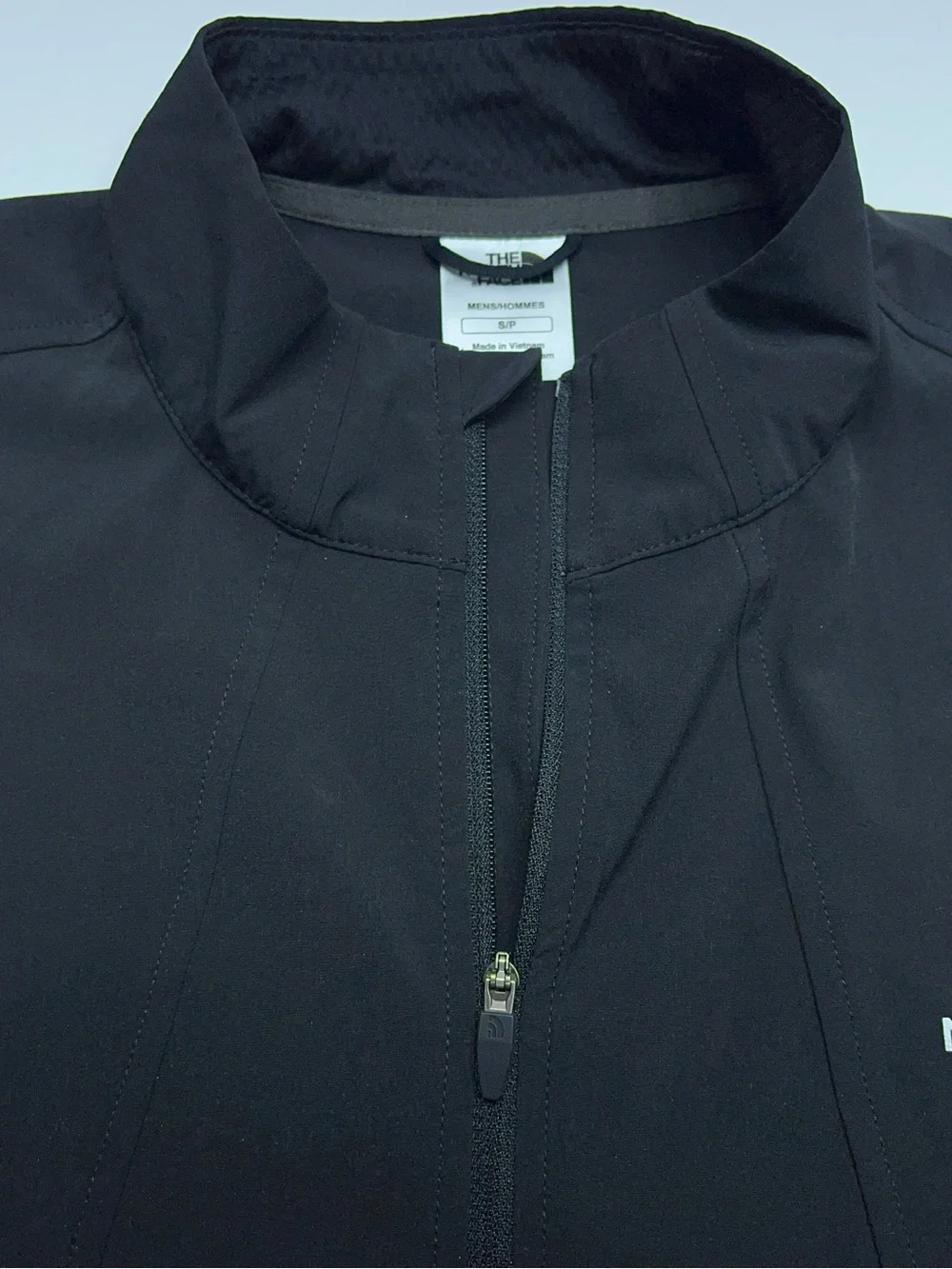 The North Face Jacket Mens Size Small Black Lightweight Windbreaker Hiking